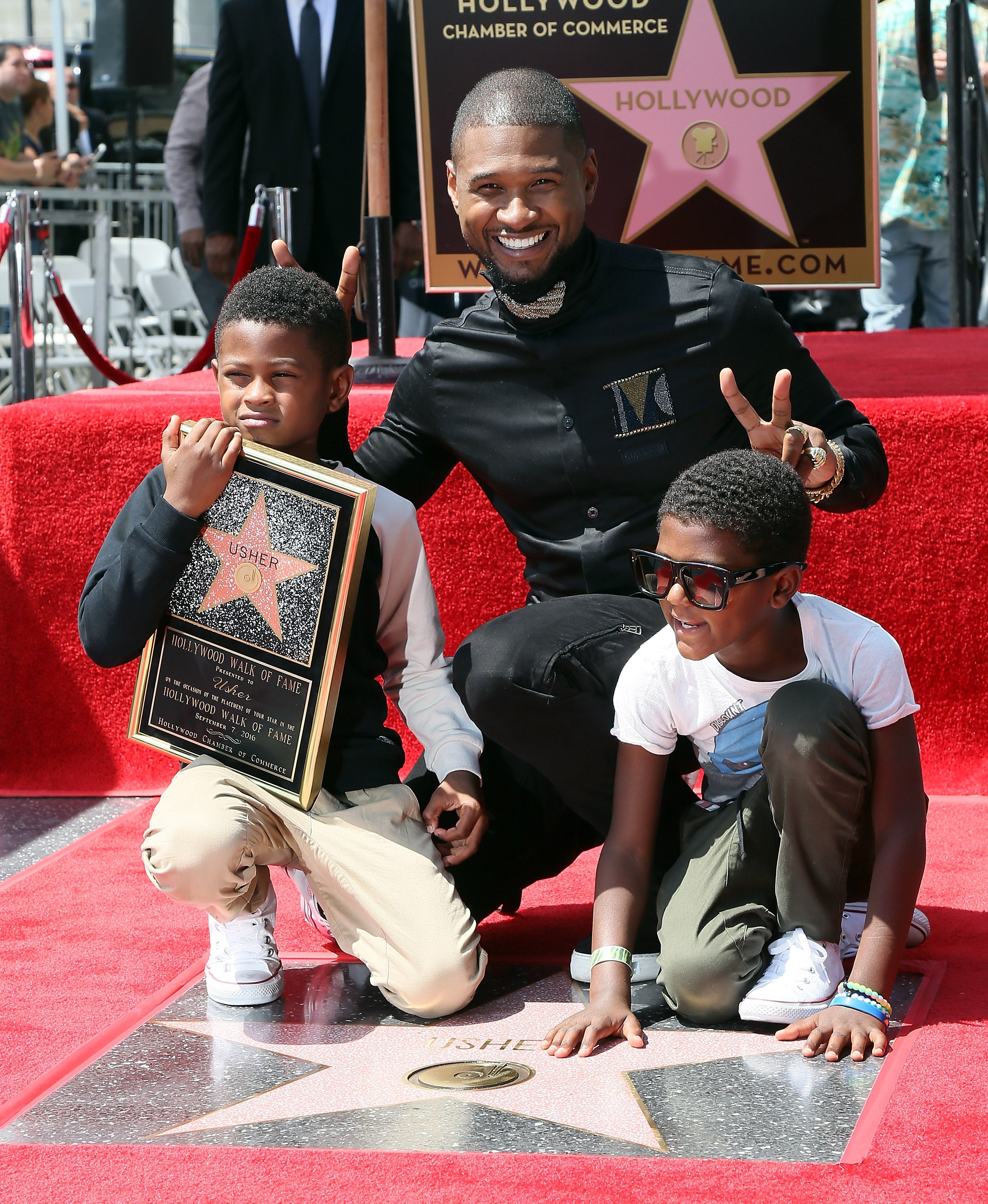 Usher Missed The Manchester Benefit Concert To Take His Son To Summer Camp
